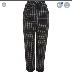 Topshop ruffle waist